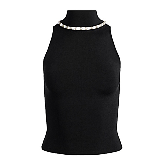 Annalee Mock Neck Halter  Alice + Olivia - Picture 4 of 13